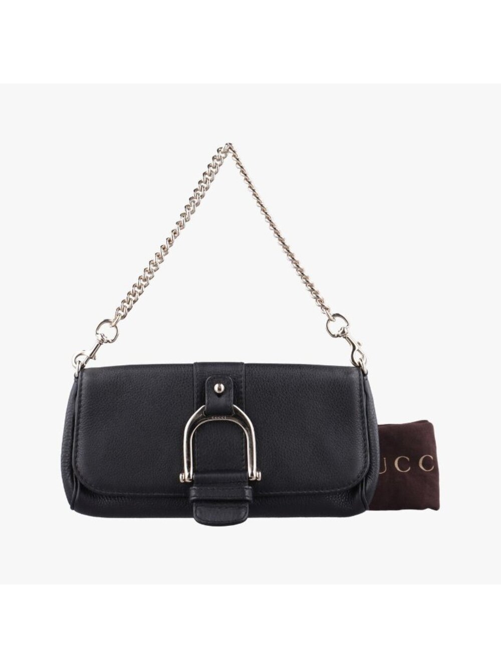 Gucci Greenwich Chain Black Leather
